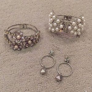 Lot of glam jewelry